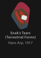 Enak's Tears (Terrestial forms), painted by Arp, version by Miguel Cardil
