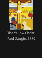 The Yellow Christ, painted by Gaugin, version by Miguel Cardil