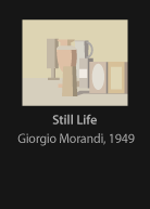 Still Life, painted by Giorgio Morandi, version by Miguel Cardil
