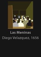 Las Meninas, painted by Velazquez, version by Miguel Cardil